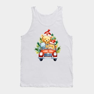 Christmas Animal Safari #2 Tank Top